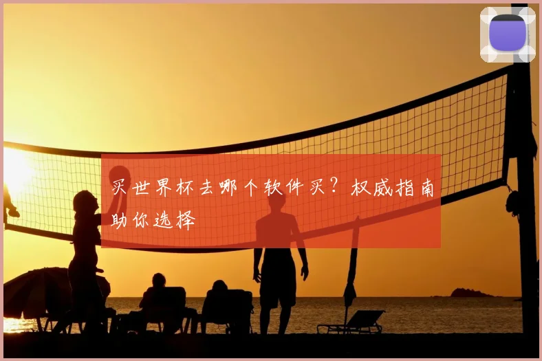 买世界杯去哪个软件买?权威指南助你选择